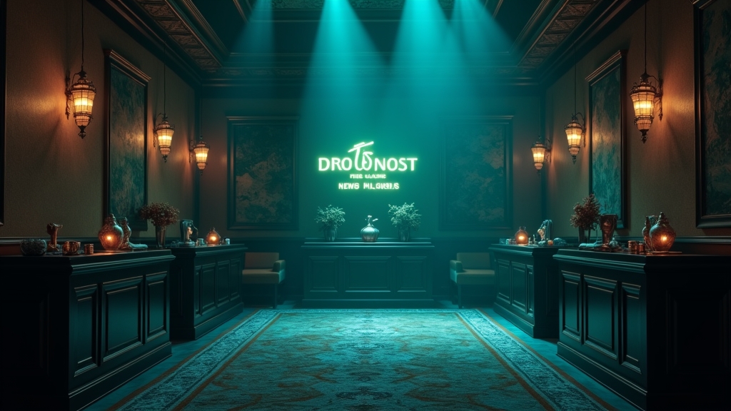 Casino lobby with no deposit voucher and free-spin style bonus graphics